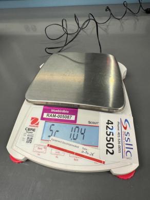 Ohaus Scout Digital Scale with Stainless Steel Weighing Platform-cover