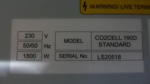 MMM CO2CELL 190D Standard CO2 Incubator for Cell and Tissue Culture, 4 of 4