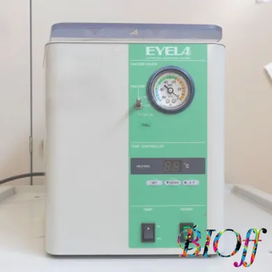 EYELA CVE-2000 Centrifugal Vacuum Concentration System with R-2000A Rotor and UT-1000 Cold Trap