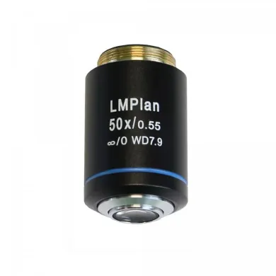 Unitron 50x LWD M Semi-Apochromatic Microscope Objective