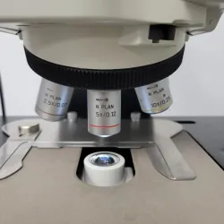 Leica Microscope DM2000 LED w. Dual Viewing Front to Back Bridge Pathology/Mohs, 4 of 6