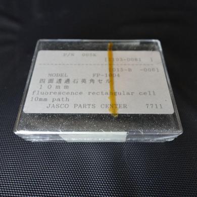 5414・JASCO PARTS CENTER / model FP-1004 / 四面透過石英角セル 10mm-cover