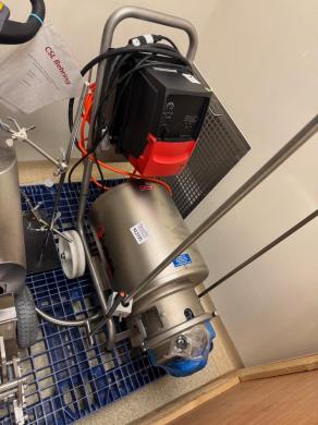 INOX Industries PROLAC HCP 40-205 Sanitary Centrifugal Pump with Mobile Cart-cover