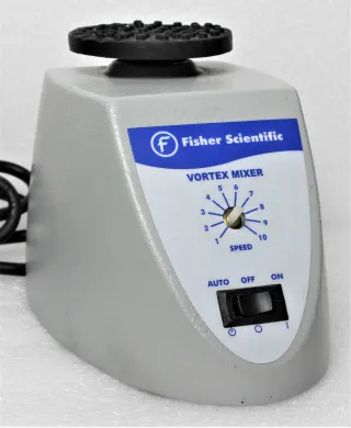 Fisher Scientific Analog Vortex Mixer 02215365 with 300-3200 RPM Variable Speed Control