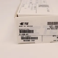 TE Connectivity D-436-61 18awg-12awg Insulated Copper Parallel Wire Splice (42 Pack), 5 of 5