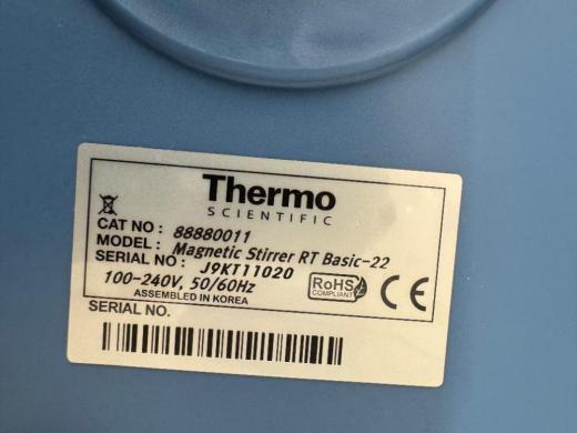 Thermo RT basic-12 Magnetic Stirrer-cover