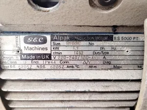 Edwards E2M40 Oil-Sealed Rotary Vane Laboratory Vacuum Pump, 9 of 16