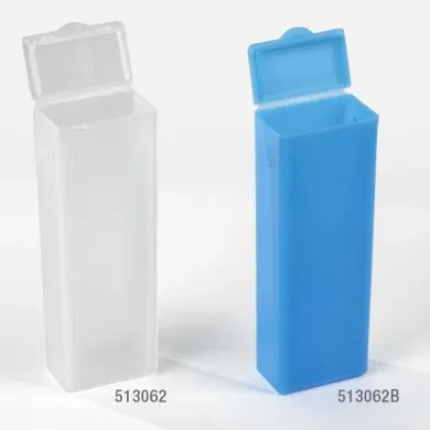 Globe Scientific Flip-Top Plastic Slide Mailers Model 513062 for Secure Microscope Slide Storage