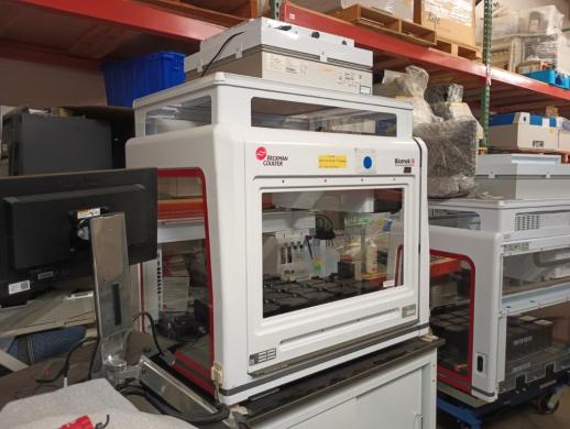 Beckman Coulter Biomek i5 Span-8 Automated Liquid Handling Workstation with Enclosure-cover