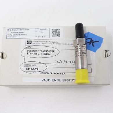 Kulite ETM-422B-375-5000SG 4-Wire 5Vdc Piezoresistive Pressure Transducer, 5000 PSI Range-cover
