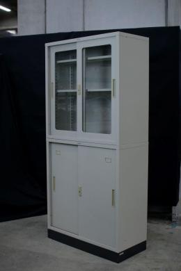 Chemical Storage Cabinet Model 4714・G-33SS Without Lock, 88×40×185 cm-cover