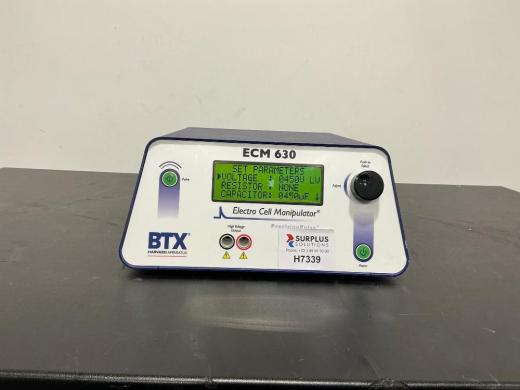 BTX ECM 630 Precision Pulse Electro Cell Manipulator for Electroporation-cover