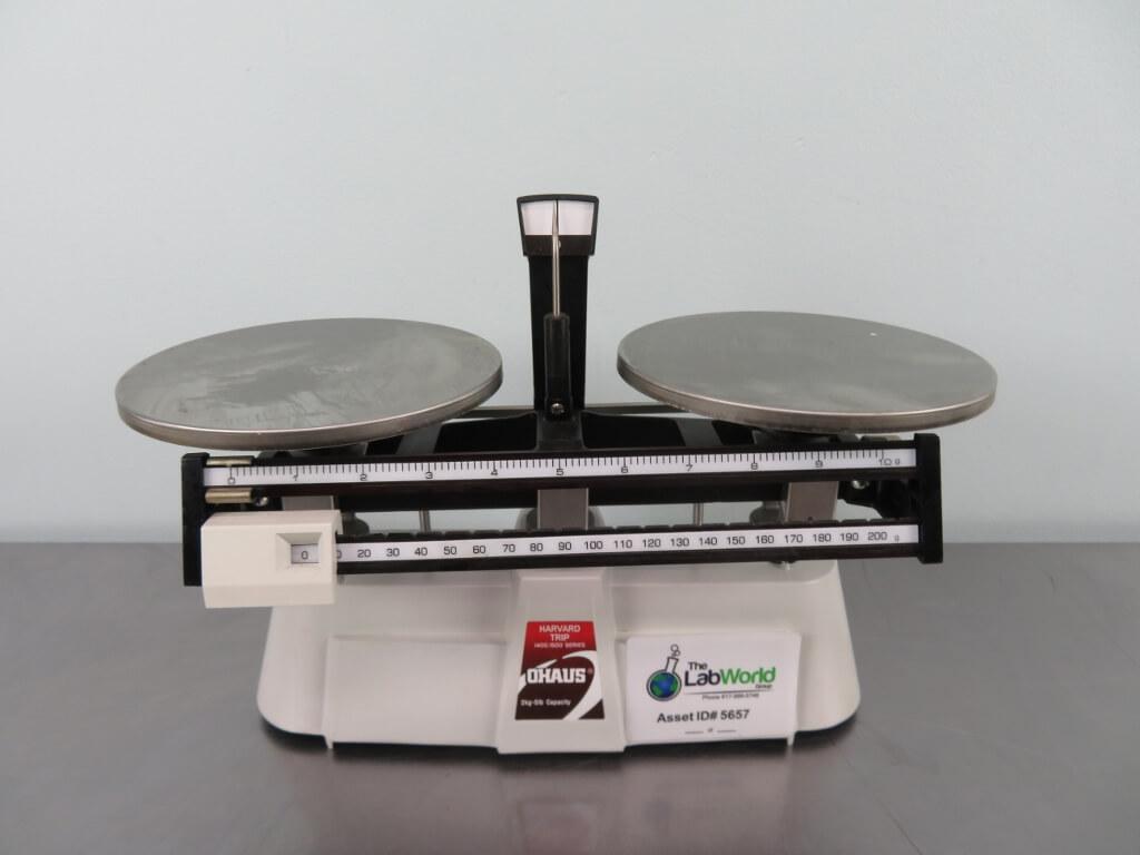 Ohaus Harvard Trip 1400/1500 Series Mechanical Triple Beam Balance for Precision Weighing