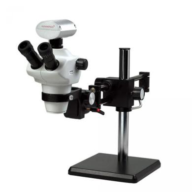 Unitron Z850 Zoom Stereo Microscope on Ball Bearing Boom Stand-cover