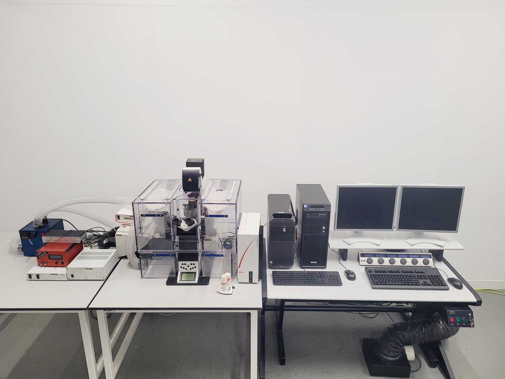 Leica CTR 6000 TCS SP5 Laser Scanning Confocal Microscope System