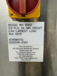 Pall CM150 Single-Use Tangential Flow Filtration System with Touchscreen Control, 3 of 3