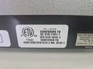 BioTek ELx800 Microplate Absorbance Microplate Reader, 10 of 10