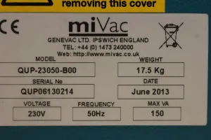 Genevac miVac Centrifugal Concentrator System, 10 of 11