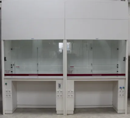 Potteau Double 1500 Pass-Through Laboratory Fume Hood with Large Opening