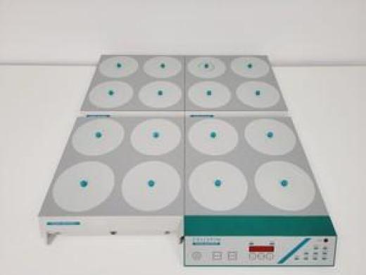 Integra Cellspin Cell Control Magnetic Stirrer Four-Platform System Lab-cover