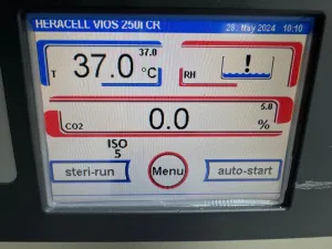 Thermo Scientific Heracell Vios 250i CR Stainless Steel CO2 Incubator for Cell Culture, 4 of 4