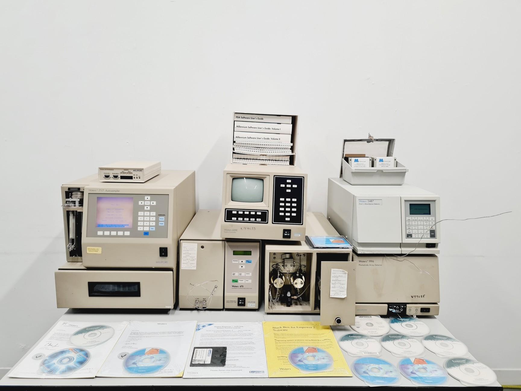 Waters HPLC 600E System with 717 Autosampler and 996 PAD for Analytical Chromatography