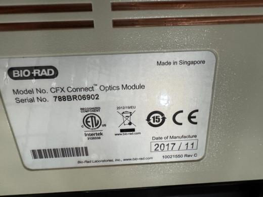 Bio-Rad CFX Connect Real-Time Thermal Cycler for Quantitative PCR Applications-cover