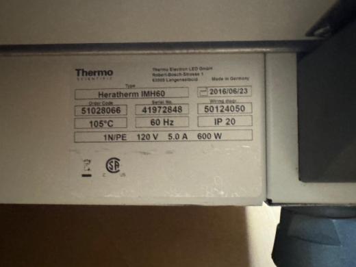 Thermo HERAtherm Incubator-cover