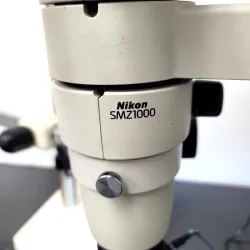 Nikon SMZ1000 Stereo Microscope with Boomstand and LED Ring Light, 2 of 6
