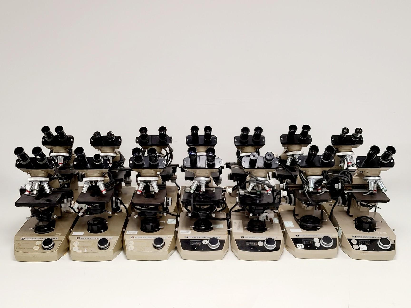 Vickers Instruments Binocular Microscope Model 877813