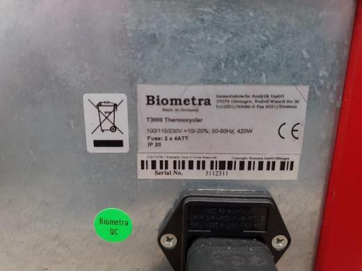 Biometra T3000 Thermal Cycler-cover