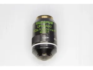 Olympus UPlanApo 100x/1.35 Oil Immersion Iris Phase Contrast Microscope Objective, 2 of 9
