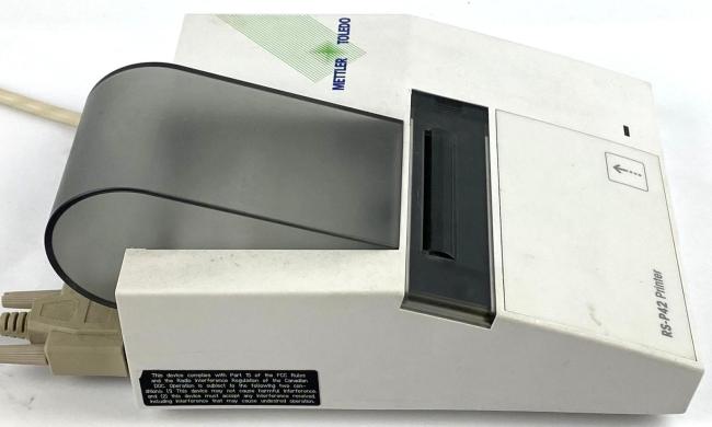 Mettler Toledo RS-P42 Dot Matrix Laboratory Balance Printer with RS232C Interface-cover