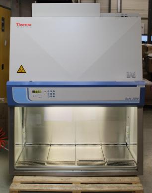Thermo Safe 2020 Class II Biological Safety Cabinet, Energy Efficient, Used-cover