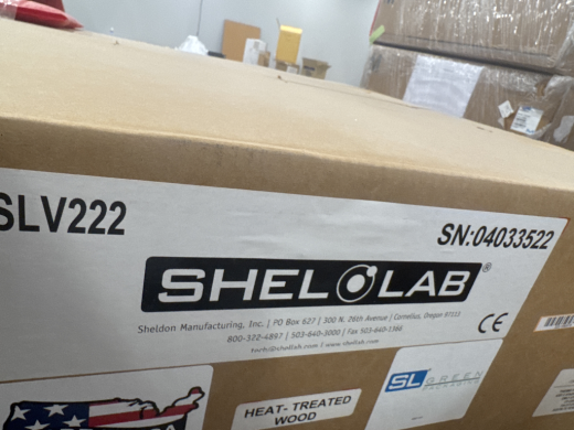 Shelolab SLV222 Vacuum Oven 5 Cu Ft Precision Temperature Control Laboratory Equipment-cover