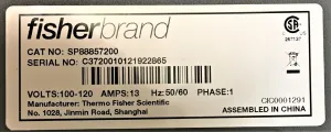 Fisher Isotemp SP88857200 Digital Stirring Hot Plate (7.25" x 7.25" Ceramic Plate), 11 of 17