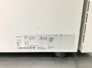 Binder ED-S 56 Gravity Convection Drying Oven with 56.63L Capacity and 250°C Max Temperature, 13 of 13