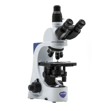 B-380 Trinocular Brightfield Microscope with 1000x Magnification and PLAN Objectives