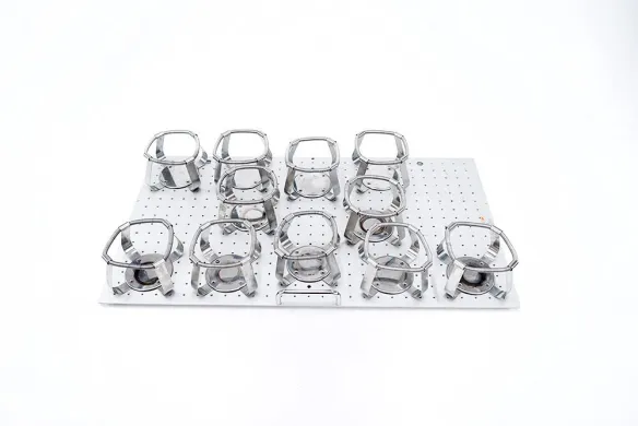 INFORS HT Universal Platform with 11 × 2000 mL Erlenmeyer Flask Holders