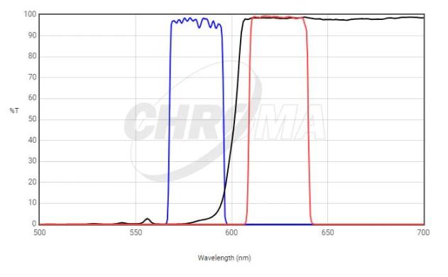 Chroma 49306 ET Red#1 Fluorescence Filter Set for FISH-cover