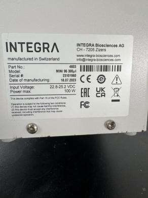 INTEGRA Mini 96 300uL Automatic Pipettor for High-Throughput Liquid Handling-cover