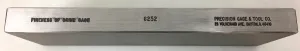 Precision Gage & Tool 6252 Fineness of Grind Gauge, 0-50 Micron Range, 7 of 11