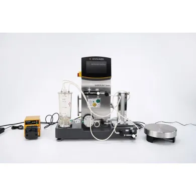 Sartorius SFSmart Crossflow Filtration System with Balance & Pump
