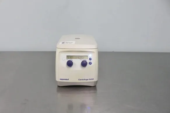 Eppendorf 5418 Microcentrifuge with Fixed-Angle Rotor, 14,000 RPM, 18-tube Capacity