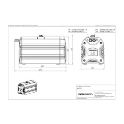 ME 1C Chemistry-Design Vacuum Diaphragm Pump, 100 mbar, 100-120V/50-60Hz, 2 of 6