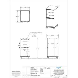 TrippNT MRI Core SP MRI-Compatible Mobile Supply Cart with White Drawers, 2 of 2