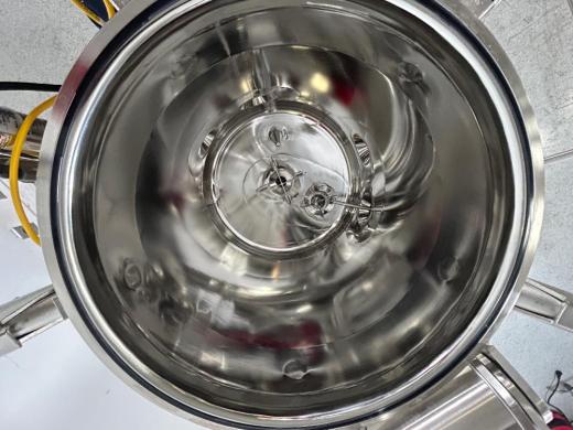 Holloway America 79L Z4 Stainless Steel Agitated Feed Tank with METTLER TOLEDO IND570 Control-cover