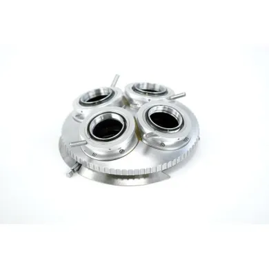 Zeiss Axiomat 4-Place Centered DIC Revolving Nosepiece