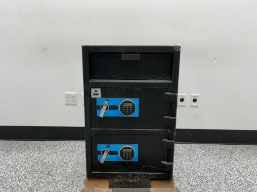 B-Rate Double Door Front Load Hopper Depository Safe with Combination Locks-cover