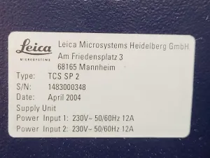 Leica Microsystems TCS SP 2 Confocal Laser Scanning Microscope System with PC, 5 of 47